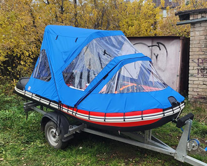 Комбинированный ходовой тент для ПВХ лодки STORMLINE Adventure Standard 360